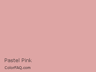 YUV 181.929,-8.839,35.142 Pastel Pink Color Image
