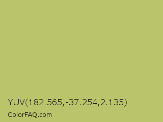 YUV 182.565,-37.254,2.135 Color Image