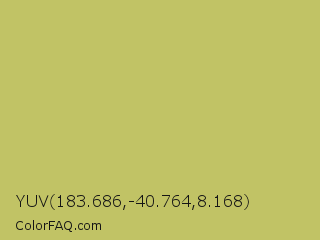 YUV 183.686,-40.764,8.168 Color Image