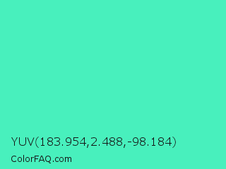 YUV 183.954,2.488,-98.184 Color Image
