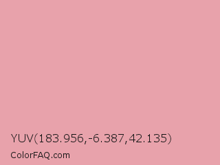 YUV 183.956,-6.387,42.135 Color Image