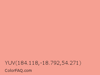 YUV 184.118,-18.792,54.271 Color Image