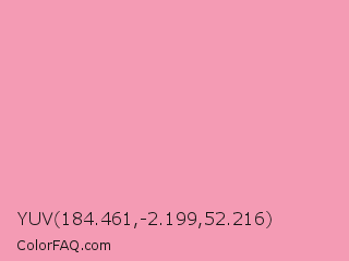 YUV 184.461,-2.199,52.216 Color Image