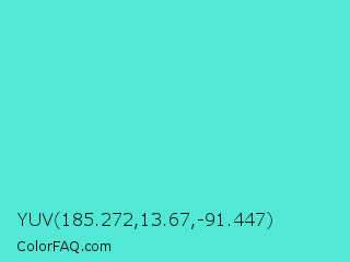 YUV 185.272,13.67,-91.447 Color Image
