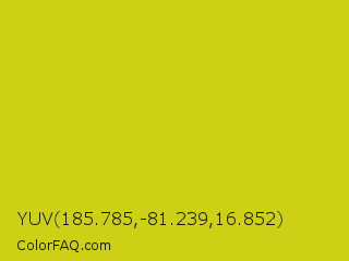 YUV 185.785,-81.239,16.852 Color Image