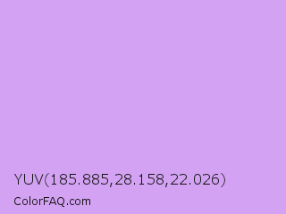 YUV 185.885,28.158,22.026 Color Image