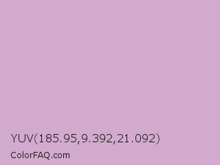 YUV 185.95,9.392,21.092 Color Image