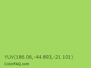 YUV 186.06,-44.893,-21.101 Color Image