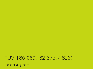 YUV 186.089,-82.375,7.815 Color Image