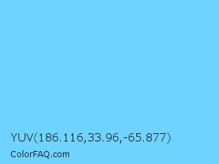 YUV 186.116,33.96,-65.877 Color Image