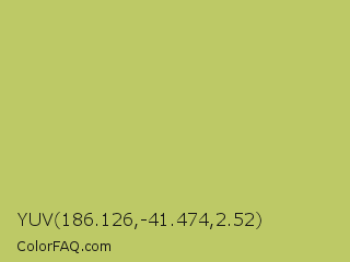 YUV 186.126,-41.474,2.52 Color Image
