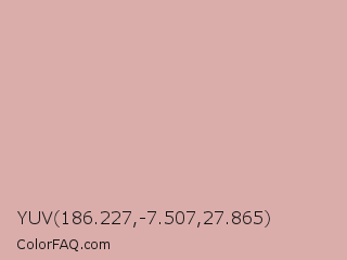 YUV 186.227,-7.507,27.865 Color Image