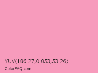 YUV 186.27,0.853,53.26 Color Image
