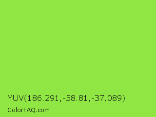 YUV 186.291,-58.81,-37.089 Color Image