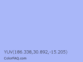 YUV 186.338,30.892,-15.205 Color Image