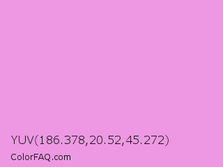 YUV 186.378,20.52,45.272 Color Image