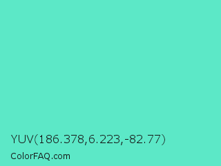 YUV 186.378,6.223,-82.77 Color Image