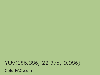 YUV 186.386,-22.375,-9.986 Color Image