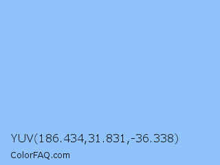 YUV 186.434,31.831,-36.338 Color Image