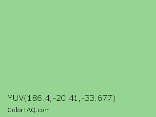 YUV 186.4,-20.41,-33.677 Color Image