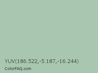 YUV 186.522,-5.187,-16.244 Color Image