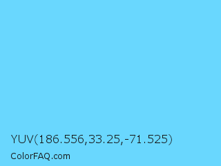 YUV 186.556,33.25,-71.525 Color Image