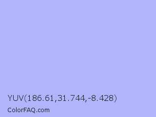 YUV 186.61,31.744,-8.428 Color Image
