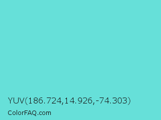 YUV 186.724,14.926,-74.303 Color Image