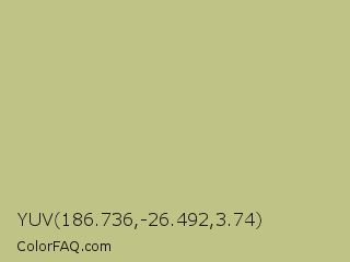 YUV 186.736,-26.492,3.74 Color Image