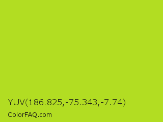 YUV 186.825,-75.343,-7.74 Color Image