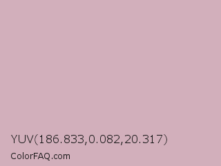 YUV 186.833,0.082,20.317 Color Image