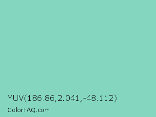 YUV 186.86,2.041,-48.112 Color Image