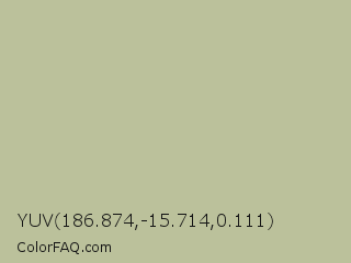 YUV 186.874,-15.714,0.111 Color Image