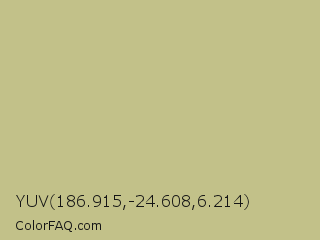 YUV 186.915,-24.608,6.214 Color Image