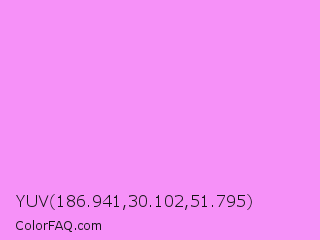 YUV 186.941,30.102,51.795 Color Image