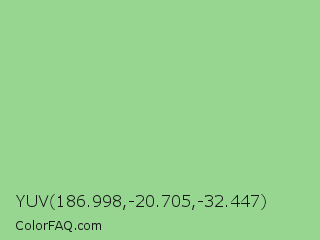 YUV 186.998,-20.705,-32.447 Color Image