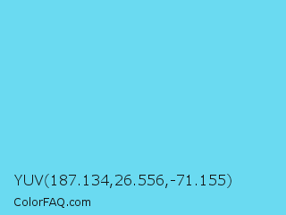 YUV 187.134,26.556,-71.155 Color Image