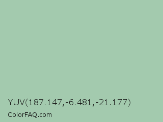 YUV 187.147,-6.481,-21.177 Color Image