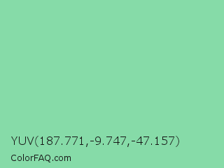 YUV 187.771,-9.747,-47.157 Color Image