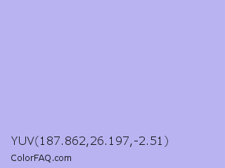 YUV 187.862,26.197,-2.51 Color Image