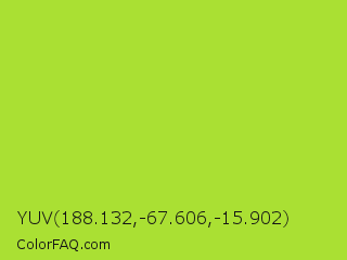 YUV 188.132,-67.606,-15.902 Color Image