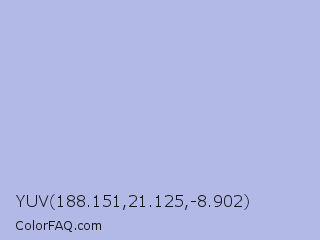 YUV 188.151,21.125,-8.902 Color Image