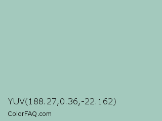 YUV 188.27,0.36,-22.162 Color Image