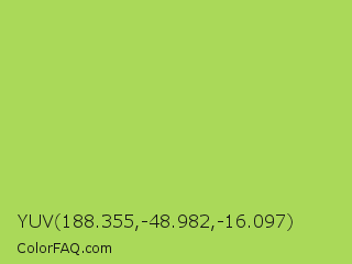 YUV 188.355,-48.982,-16.097 Color Image