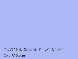 YUV 188.366,28.414,-13.476 Color Image