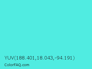 YUV 188.401,18.043,-94.191 Color Image