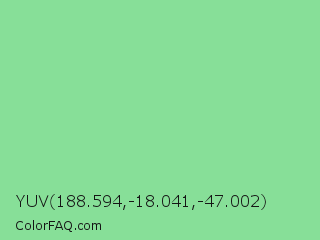 YUV 188.594,-18.041,-47.002 Color Image