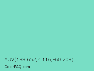 YUV 188.652,4.116,-60.208 Color Image