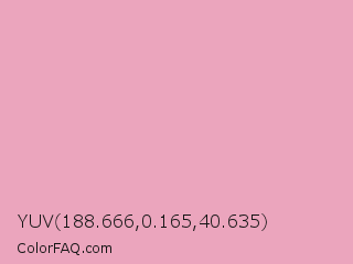 YUV 188.666,0.165,40.635 Color Image