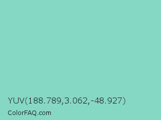 YUV 188.789,3.062,-48.927 Color Image